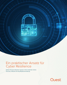 Ein praktischer Ansatz für Cyber Resilience