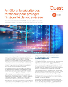 Améliorer la sécurité des terminaux pour protéger l’intégralité de votre réseau 