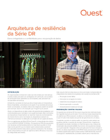 Arquitetura de resiliência da Série DR 