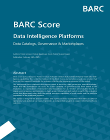 Quest Named Leader in BARC Score Data Intelligence Platforms 2025