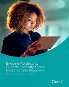 Bridging AD Security Gaps with Identity Threat Detection and Response