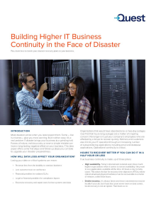 Ensure Business Continuity in the Face of Disaster