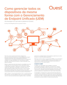 Como gerenciar todos os dispositivos da mesma forma com o Gerenciamento de Endpoint Unific...