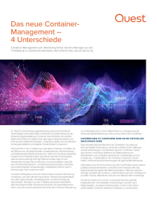 Das neue ContainerManagement – 4 Unterschiede 