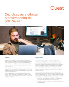 Dez dicas para otimizar o desempenho do SQL Server