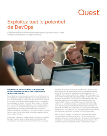 Exploitez tout le potentiel de DevOps