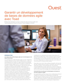 Garantir un développement de bases de données agile avec Toad