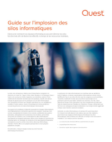 Guide sur l’implosion des silos informatiques