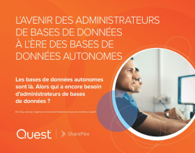 L’AVENIR DES ADMINISTRATEURS DE BASES DE DONNÉES À L’ÈRE DES BASES DE DONNÉES AUTONOMES