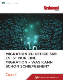 MIGRATION ZU OFFICE 365: ES IST NUR EINE MIGRATION – WAS KANN SCHON SCHIEFGEHEN?