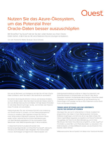 Nutzen Sie das Azure-Ökosystem, um das Potenzial Ihrer Oracle-Daten auszuschöpfen