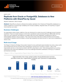 Replicate from Oracle or PostgreSQL Databases to New Platforms with SharePlex by Quest