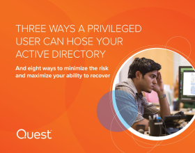 Three ways a privileged user can hose your Active Directory