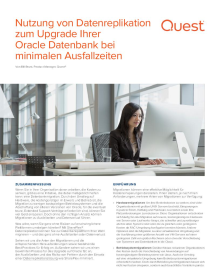 Upgrade Ihrer Oracle Datenbank und minimale Ausfallzeiten – dank Datenreplikation