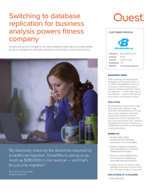 Bodybuilding.com: Data Replication Helps Fitness Company Stream Visitors to Its Website