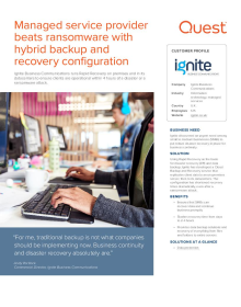 Ignite Business Communications Case Study