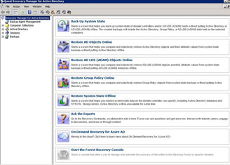 Recovery Manager for Active Directory