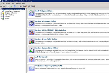 Recovery Manager for Active Directory