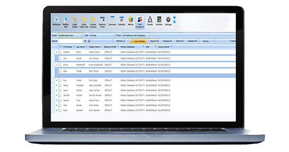 Herramienta de migración de Exchange: Migrator Pro for Exchange