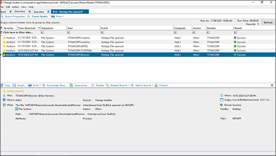 Change Auditor for Netapp - 出色的Netapp监控工具