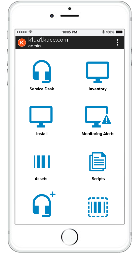 KACE Go Mobile App