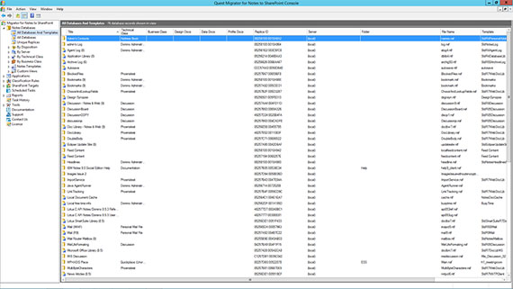 Migrator for Notes to SharePoint is our Notes SharePoint Migration tool