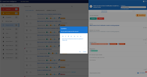 Demonstrate risk compliance