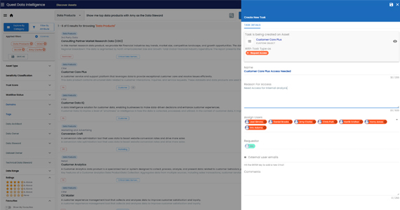 Govern data accessibility