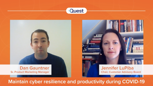 Maintain cyber resilience and productivity during COVID-19