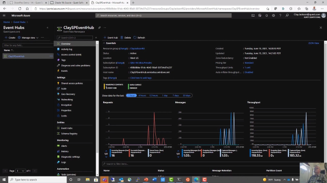 Moving Oracle Data into Microsoft Azure Event Hub with Quest SharePlex