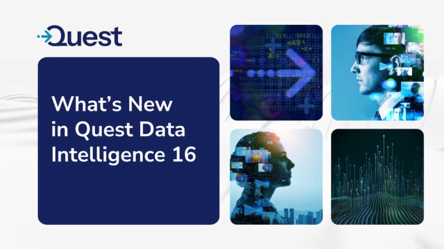 What’s New in Quest Data Intelligence 16